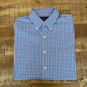 Ralph Lauren Classic Fit Performance Button Down Shirt